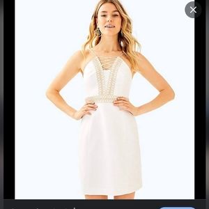 NWT Lily Pulitzer Trista shift dress - White size 0